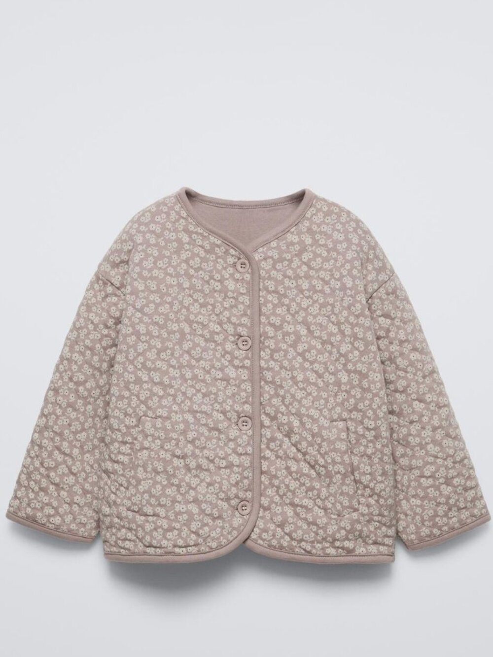 ZARA Quilted Cotton Jacket